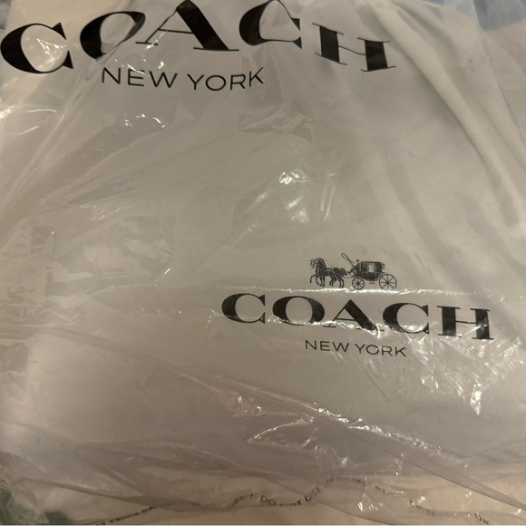 New With Tags COACH FULL PRICE Turnlock Edie Shoulder Bag Slate Blue Retail $395 - Picture 3 of 11